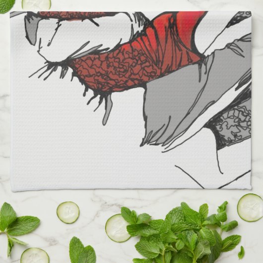 Tango Romance Handtuch (Gefaltet)