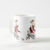Tango Romance Kaffeetasse (Vorderseite Links)