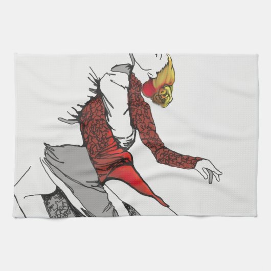 Tango Romantik Handtuch (Horizontal)