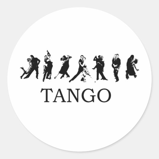 TANGO RUNDER AUFKLEBER (Vorderseite)
