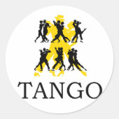 TANGO RUNDER AUFKLEBER (Vorderseite)