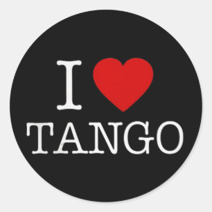 TANGO RUNDER AUFKLEBER
