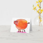 Tango-Schwein • Nate Perdue, Alter 6 Karte (Gelbe Blume)