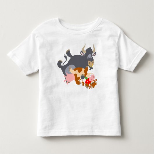 Tango! (Stier und Cartoon) Kinder T - Shirt (Vorderseite)