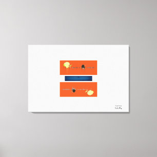 Tango Tango Leinwanddruck