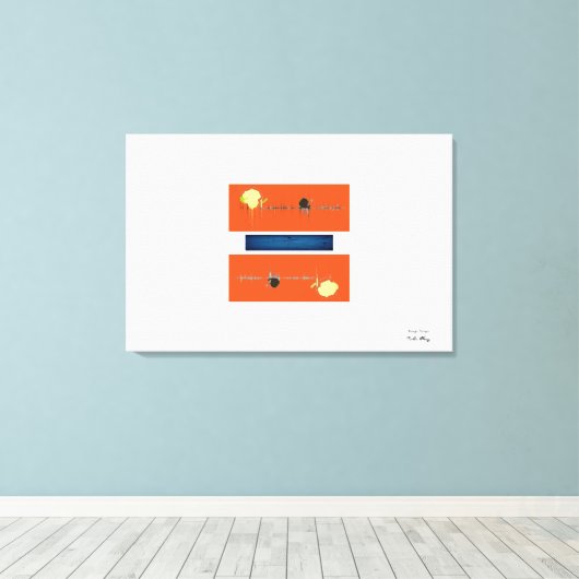 Tango Tango Leinwanddruck (Insitu (Holzboden))