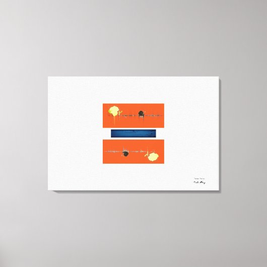 Tango Tango Leinwanddruck (Vorderseite)