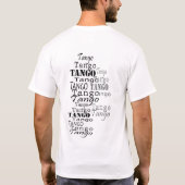 Tango-Tango T-Shirt (Rückseite)