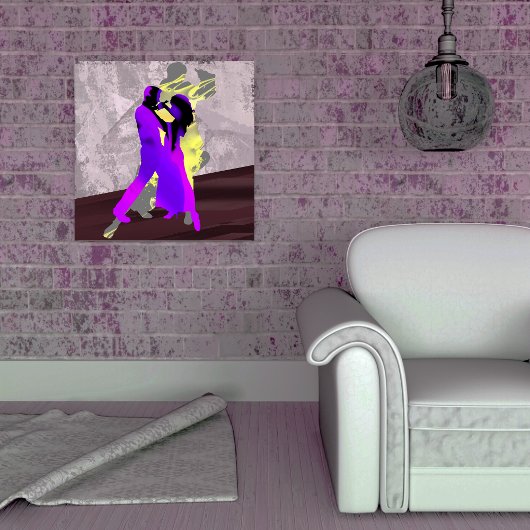 Tango-Tango-Tänzer Fotodruck