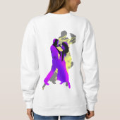 Tango-Tango-Tänzer Sweatshirt (Rückseite)