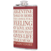 Tango-Tanz gibt unserem Musikangebot Leben Flachmann (Links)