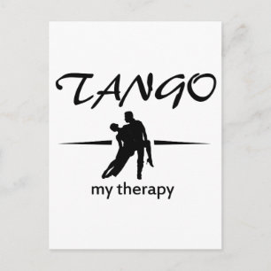 Tango-Tanzdesigns Postkarte