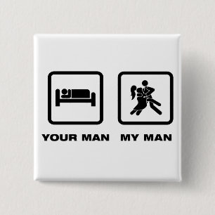 Tango-Tanzen Button