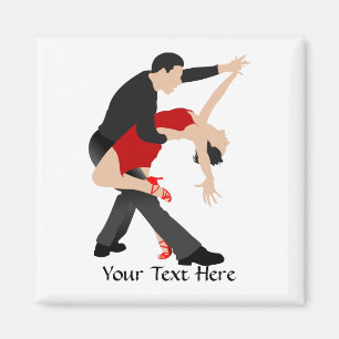 Tango-Tänzer (besonders angefertigt) Magnet