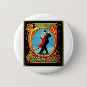 Tango-Tänzer Button
