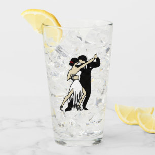 Tango-Tänzer Glas