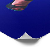 Tango-Tänzer - Handmalerei Poster (Ecke)