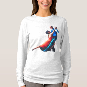 Tango-Tänzer - Handmalerei T-Shirt
