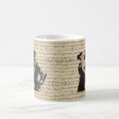 Tango-Tänzer Kaffeetasse (Mittel)