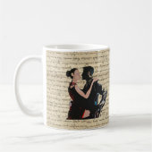 Tango-Tänzer Kaffeetasse (Links)