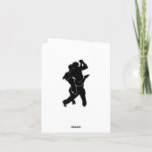 Tango-Tänzer Karte Personalisierter Benutzerdefini (Rückseite)