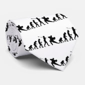 Tango-Tänzer Krawatte (Gerollt)