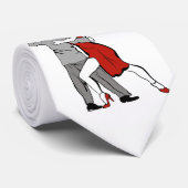 Tango-Tänzer-Krawatte Krawatte (Gerollt)