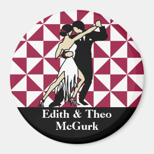 Tango-Tänzer Magnet