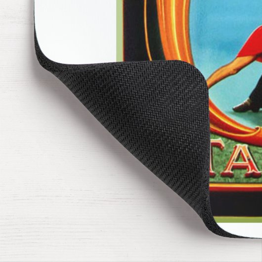 Tango-Tänzer Mousepad (Ecke)