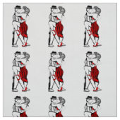 Tango-Tänzer Stoff (Muster)