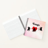 Tango-Tänzer Tangy Notizblock (Innenseite)