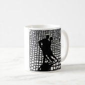 Tango-Tänzer-Tasse Kaffeetasse (VorderseiteRechts)