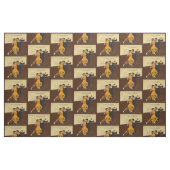 Tango-Tänzer-Vintages Plakat-Druck-Gewebe Stoff (Fat Quarter (45,7 x 55,9 cm))