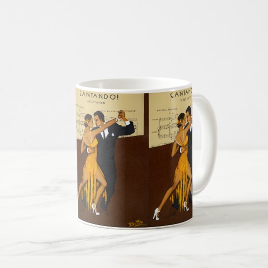 TANGO-Tasse Kaffeetasse (VorderseiteRechts)
