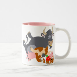 Tango! Tasse (Stier und Cartoon)