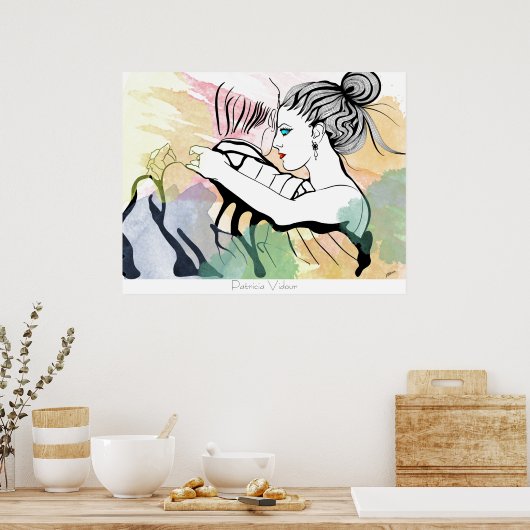 Tango Together Poster (Küche)