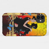 Tango und Damast Case-Mate iPhone Hülle (Rückseite (Horizontal))