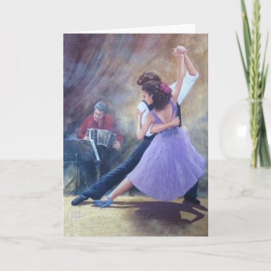 Tangophantasie Karte (Vorderseite)