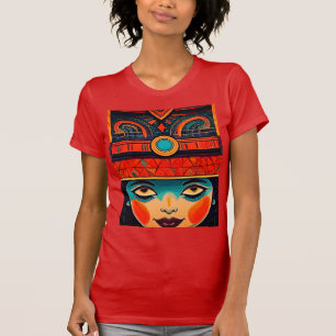 Tangram Design von: RokCloneDesigns Multicolored T T-Shirt