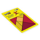 Tangram Magnet Puzzle - 10 Lords A-Leaping (Rechte Seite)