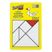 Tangram Magnet Puzzle - 7 Schwäne A-Schwimmen