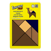 Tangram Nativity Magnet - Camel (Vertikal)