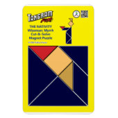 Tangram Nativity Magnet - Wiseman mit Myrrh (Vertikal)