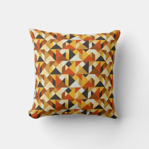 Tangram Tiles Geometric Pattern Throw Kissen