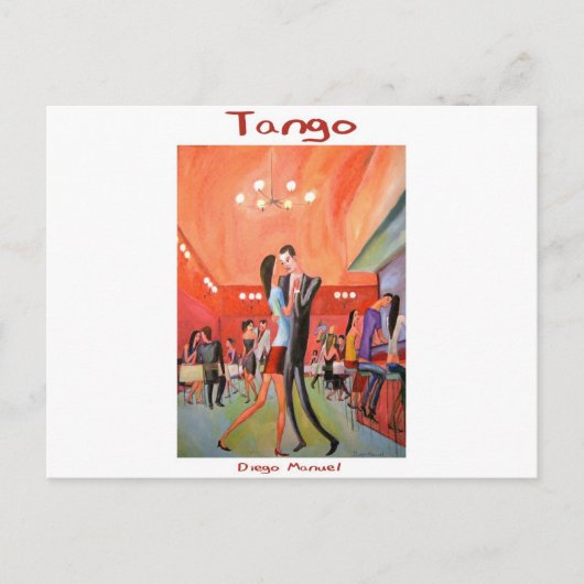 Tangueria 3 postkarte (Vorderseite)