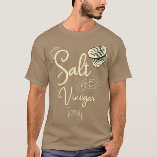 Tangy Salz und Essig Kartoffelchips Lover T-Shirt