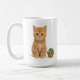 Tangy Trouble - Orange Tabby Kitten Kaffeetasse