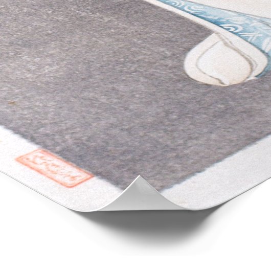 Taniguchi Kokyo Geist des Heron Maiden Poster (Ecke)