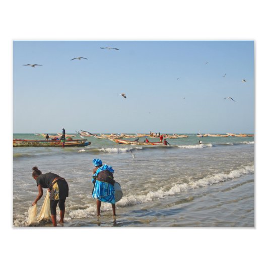 Tanji, Gambia Fotodruck (Vorne)