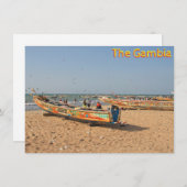 Tanji, Gambia-Karte (Vorne/Hinten)